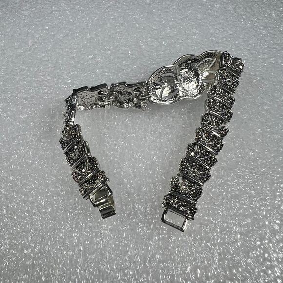 Vintage Design Black Mystery Bracelet True Deadstock Retro - Picture 7 of 16